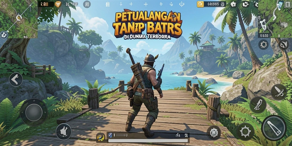 Tampilan gameplay immersive dalam dunia terbuka yang menakjubkan.