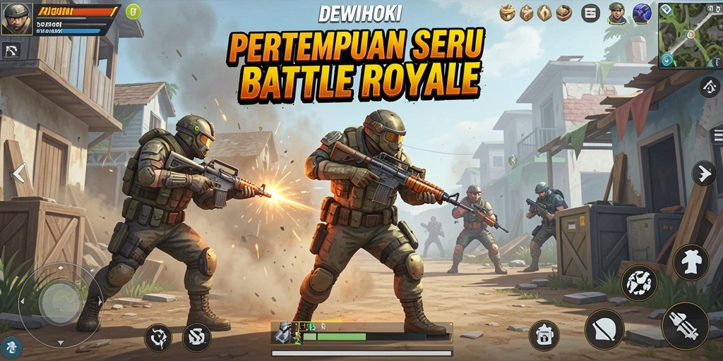 Tampilan gameplay DEWIHOKI yang seru dan mendebarkan.