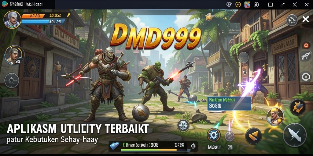 Tampilan antarmuka DMD999 yang modern dan mudah digunakan.