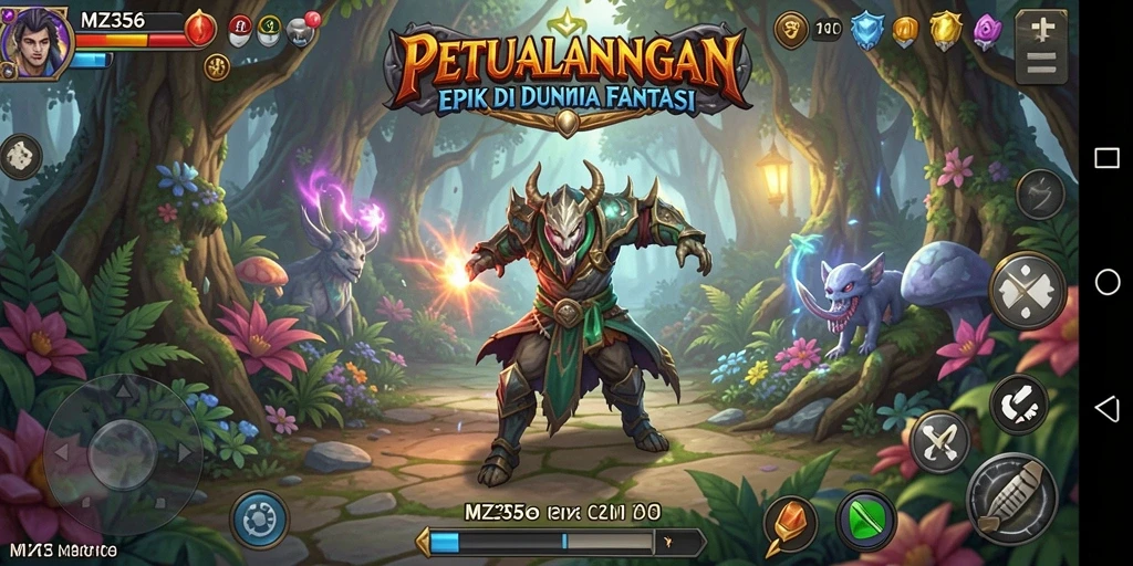 Tampilkan gameplay MZ356 dengan aksi pertempuran yang seru dan grafik menawan.