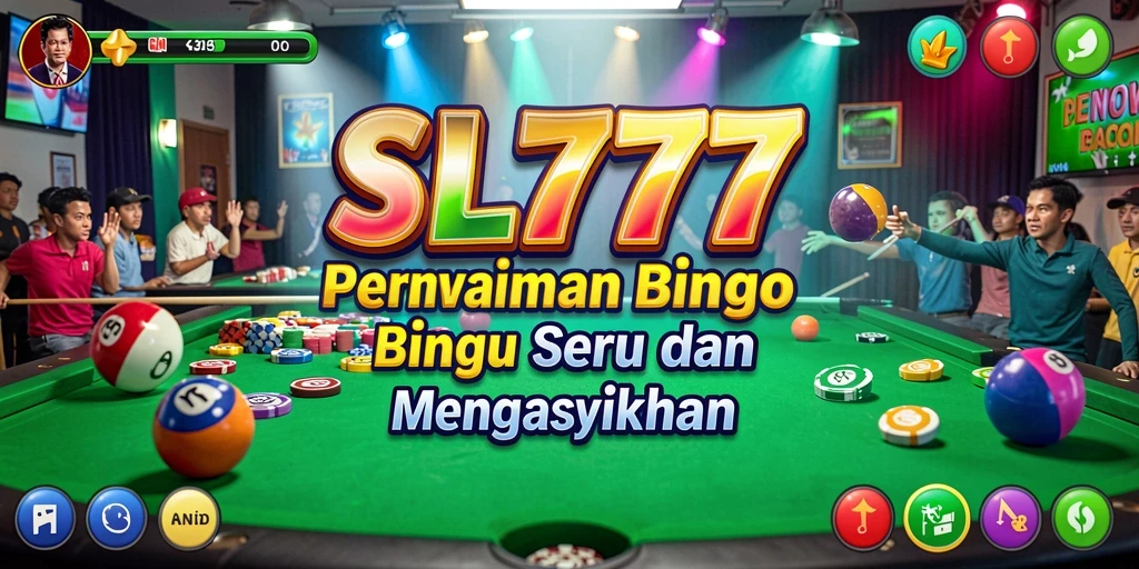 Tampilan gameplay SL777 dengan suasana Bingo yang seru.