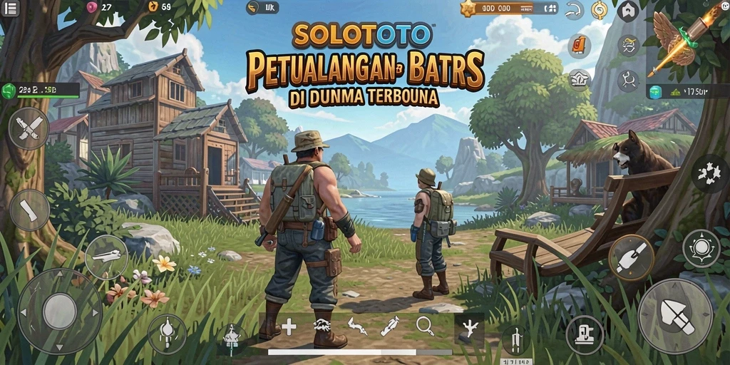 Tangkapan layar menunjukkan aksi seru dan grafis menawan dari SOLOTOTO.