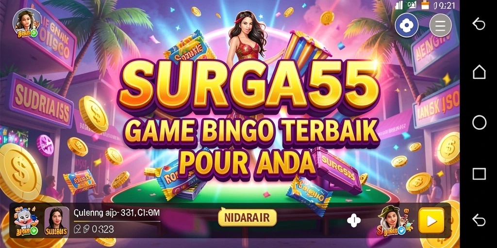 Tampilan gameplay Bingo yang seru dan interaktif